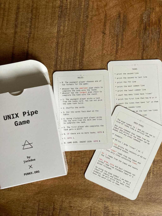 Unix Pipe Game