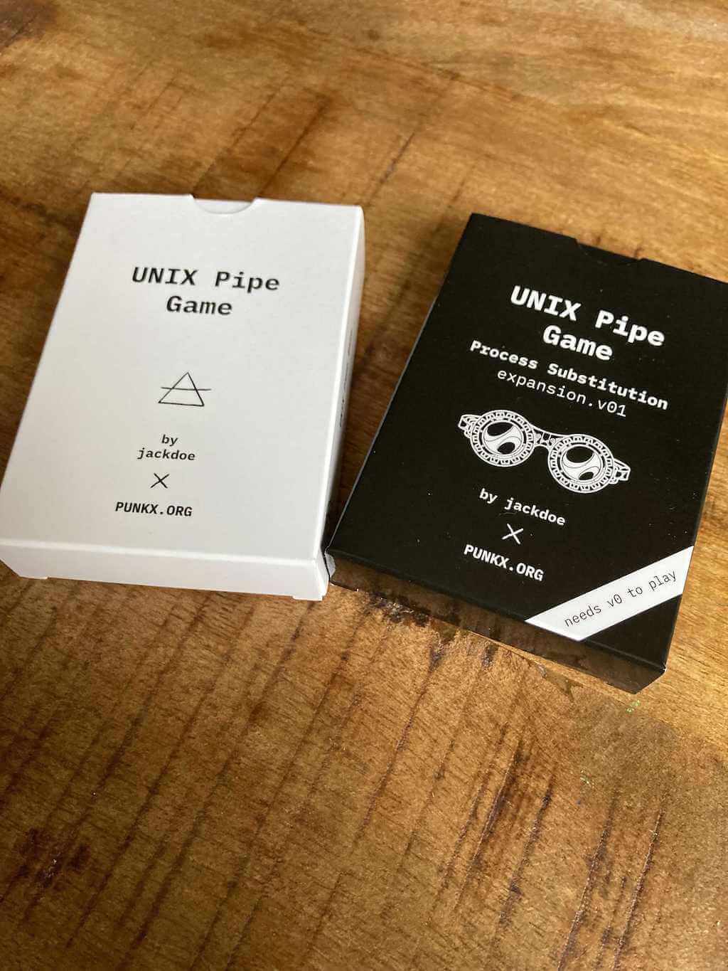 The UNIX Pipe Card Game Expansion: Process Substitution